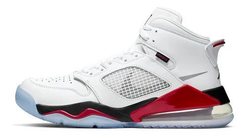 comprar Zapatillas Jordan Mars 270 White Fire Red Cd7070-100   