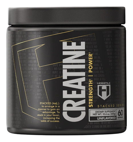 Hosstile Creatina 60 Servicios Sin Sabor