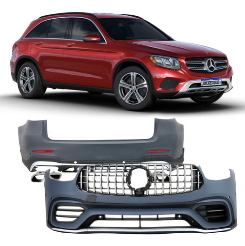 Body Kit Completo Mercedes Glc Para Glc S63