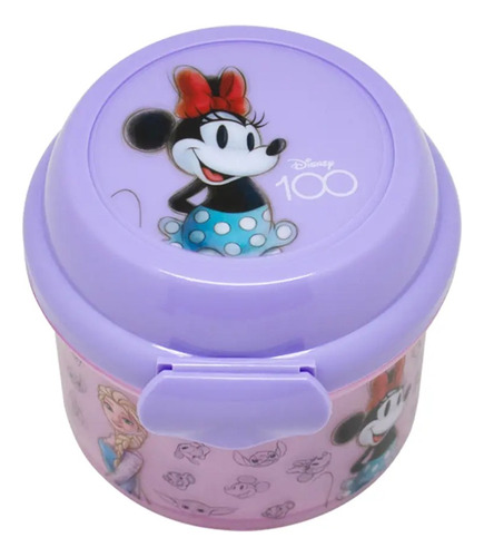 Porta Snack Disney 100 Años Minnie Frozen 280ml