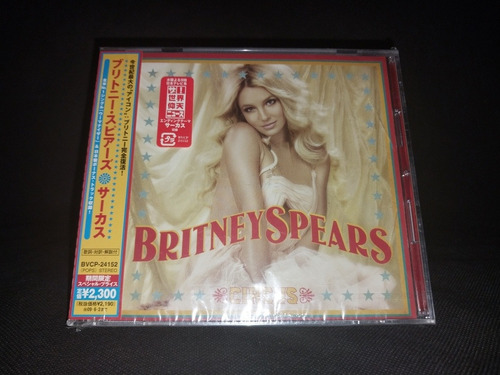 Britney Spears Circus Japan Cd Original Limited Pop Nuevo