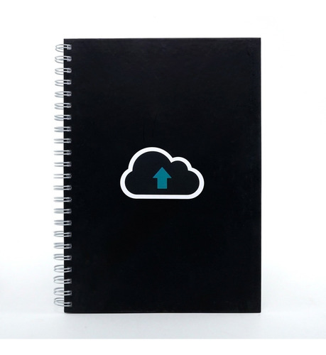 Imagen 1 de 1 de Cuaderno Rayado A4 Tapa Dura Anillado Varios Diseños Tecno