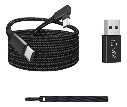 Cable De Carga Z7data Para Quest 2 Link Usb 3.1 C Data Tra