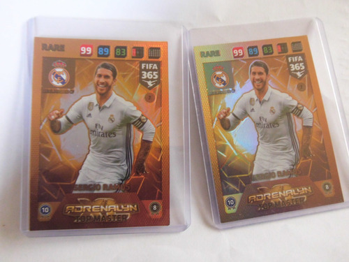 Adrenalyn Panini Fifa 365 2018 Tarjeta #7 Rare Sergio  Ramos