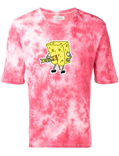 Playera Tie Dye Bienvenido Al Show Bob Esponja