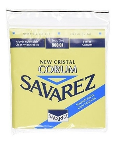 Savarez 500 Cj Corum Vidrio Cuerdas Para Guitarra Clasica Ta