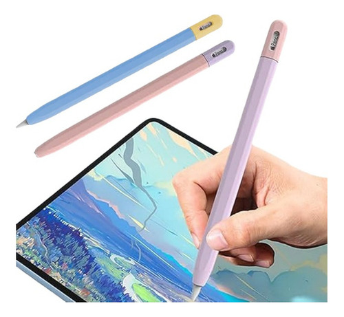 Fundas De Silicona For Apple Pencil De 3da Generación, 3 Pz