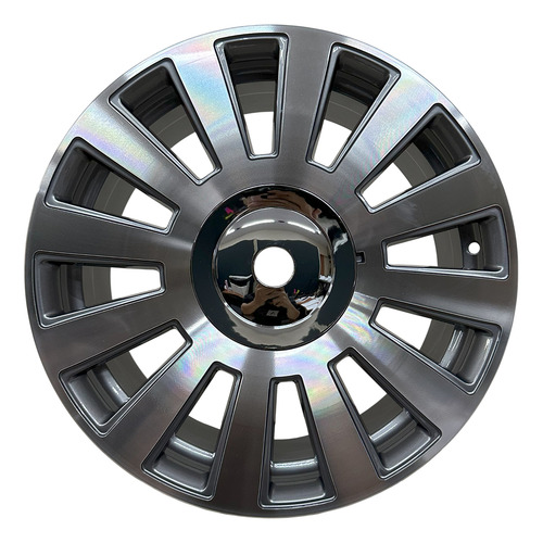 Llanta Deportiva Audi A8 Vw Vento R17 (5x100) (5x112) Diamantado Gris