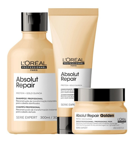 Kit L'oréal Professionnel Gold Quinoa