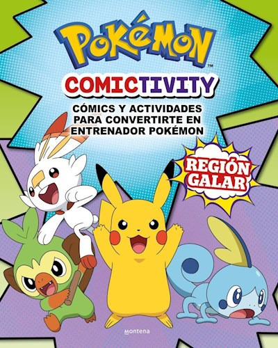 Libro Pokemon Comictivity De The Pokemon Company