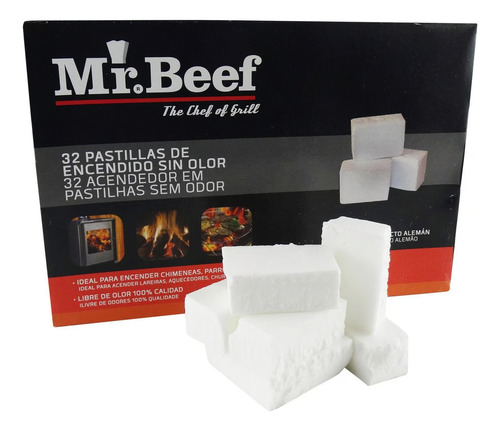 Pack 3 Cajas De Encendedor De Fuego Tipo Cubos