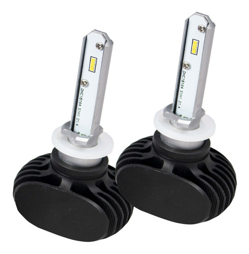 Imagen 1 de 10 de 2 Focos Led H1 H3 H7 H11 880 9005 9006 S1 Csp 8000 Lm Blanco