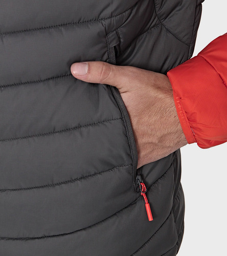 Campera Montagne Hombre Argon Con Capucha Térmica Inflable
