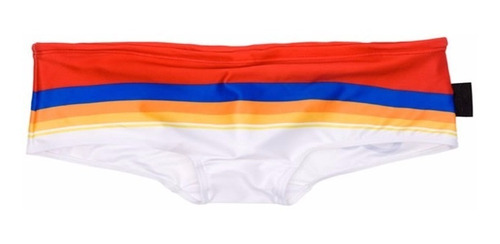 Bañador Aussiebum Rainbow Wave Rojo Sunga