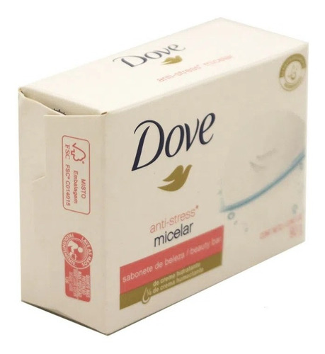 Jabon Dove Beauty Micelar Anti Stress Barra Corporal 90gr