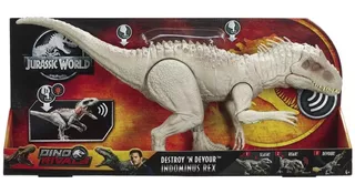 Indominus Rex Jurassic World Luz Y Sonidos