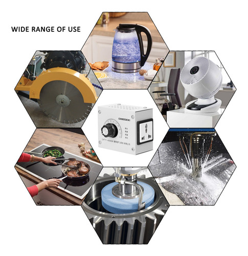 Regulador De Voltaje Variable Compacto 110v Velocidad