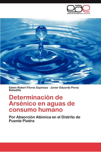 Libro: Determinación De Arsénico En Aguas De Consumo Humano: