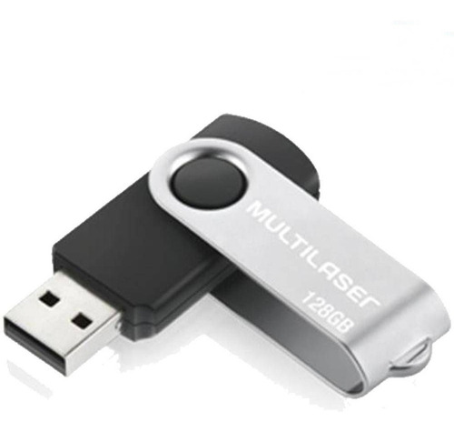 Pendrive Multilaser Twist 128gb 2.0 Usb Original Pd591