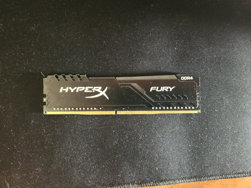 Memoria Ram Fury Ddr4 Gamer Color Negro 8gb 1 Hyperx