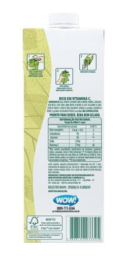 Imagem 3 de 3 de 12x Chá Branco Sabor Lichia Feel Good Caixa 1l