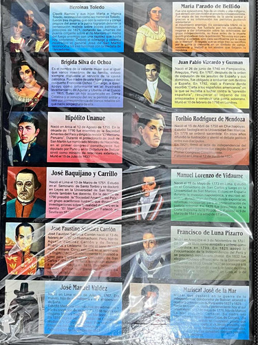 Álbum Monedas Perú - Constr. De La República - 1 Nuevo Sol