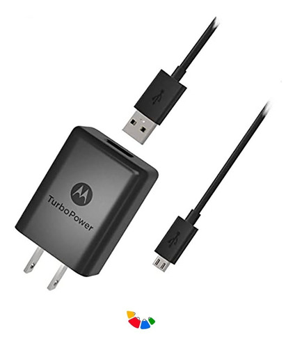 Cargador Motorola Original Turbo Power/carga Rapida+cableusb