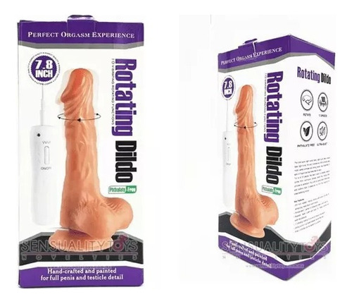 Dildo Super Realista Con Ventosa Y Control Remoto