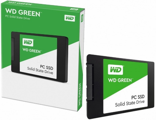 Disco Rígido Hdd Sólido Ssd Western Digital 120gb Green