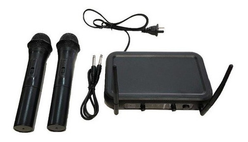 Microfonos Inalambricos Wr368vr 2 Mic Vocales + Receptor Vhf