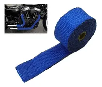 Comprar Cinta Térmica Alta Temperatura Para Escapes Azul 5mx5cm