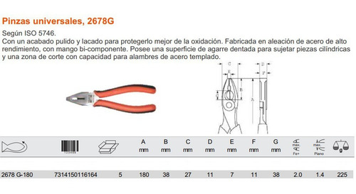 Kit Bahco 6 Piezas Pinza Alicate Pico De Loro Destornillador