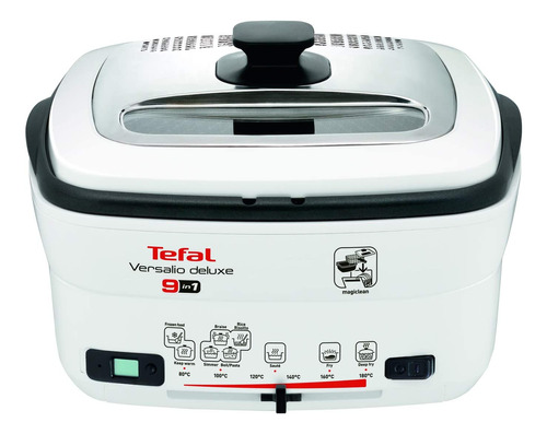 Tefal Fr4950 - Freidora, 1600 W, 2 L, 180 Gradosc, Blanco