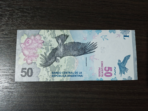 Argentina Binumeral Billete Capicua Cóndor Sin Circular