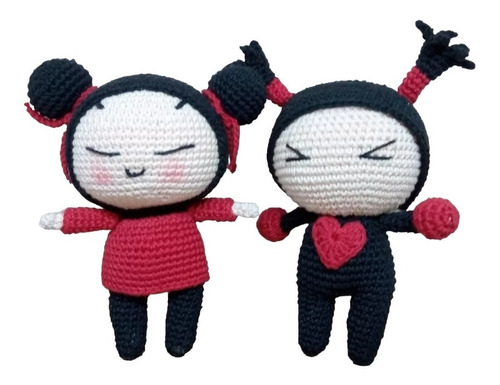 Pucca Y Garu Amigurumi