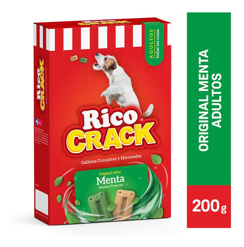 Ricocrack Original Con Menta Adulto 200 Gr