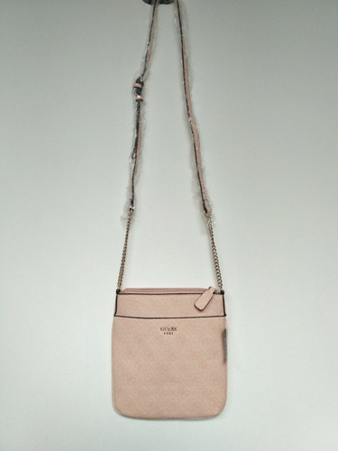 Imagen 3 de 5 de Cartera Morral Guess Rosa Nueva Con Etiqueta En Stock