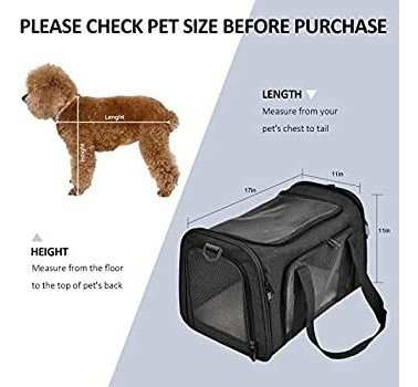 Maleta Para Transportar Perros Pequeños Y Medianos