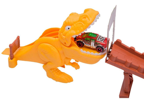Imagen 6 de 8 de Pista De Autos T-rex Attack Metal Machines Original Zuru
