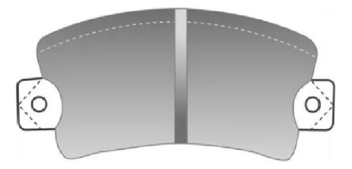Pastillas Freno Plasbestos Renault R12 Break 1973/80 Del.