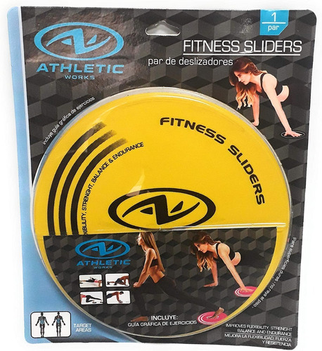 Fitness Sliders Deslizadores Athletic Works