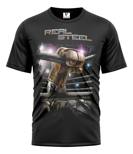 Playera Real Steel, 100% Algodón 01