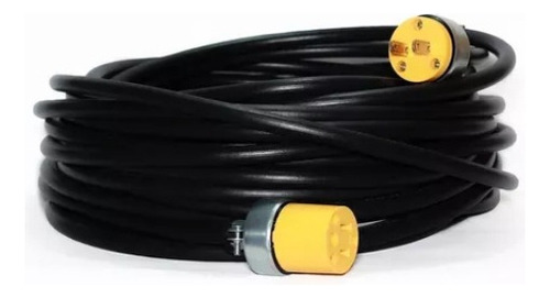 Multicontacto de 1 tomas Electro Uso Rudocolor negro largo del cable de 30m 20A
