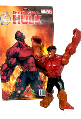 Hulk Rojo Articulado 