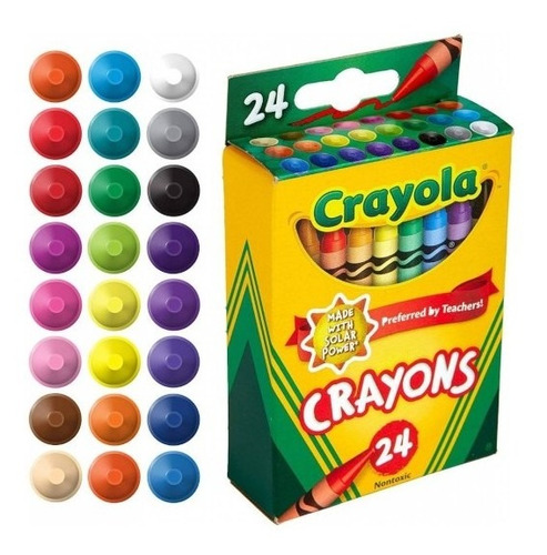 Crayolas De Cera | Finas X 24 | Crayola