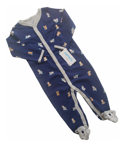 Enterito Pijama Carters Koala Azul 6 Meses Bebe