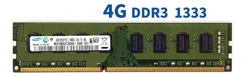 Memoria 4gb Ddr3 1333mhz Pc3-10600 1,5v Computado Pc Samsung