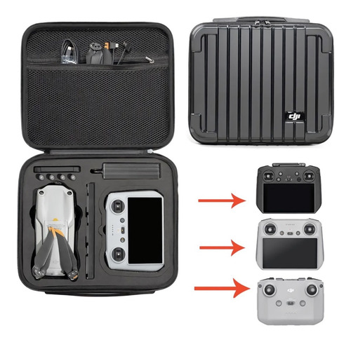 Imagen 2 de 10 de Maletin, Maleta, Estuche Rigida Para Dji Air 2s, Mavic Air 2