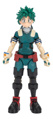 Figura De Escala 16.5 Cm Izuku Midoriya Con Accesorios