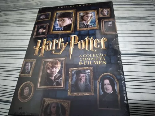 Coleção Completa Dvds Filmes Harry Potter ( 8 Filmes